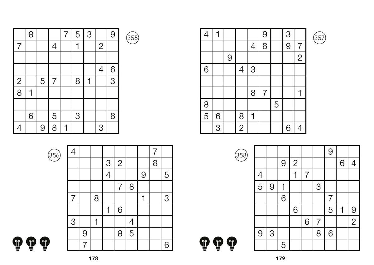 Der große Sudoku Block Band 6: 380 Sudoku-Rätsel für Erwachsene in 3 Schwierigkeitsstufen