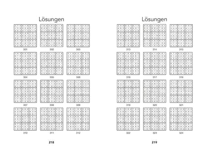 Der große Sudoku Block Band 6: 380 Sudoku-Rätsel für Erwachsene in 3 Schwierigkeitsstufen